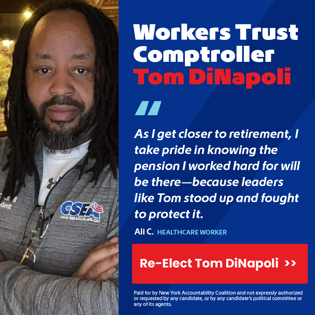 Worker testimonial ad